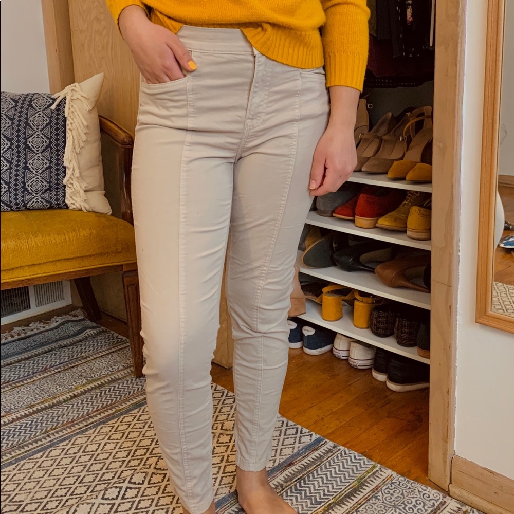 Khaki skinny pants from H&M